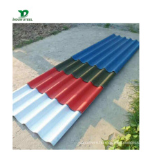 100% non asbestos fiber cement roofing sheet plate anti-corrosion water proof non-combustible factory coated with color